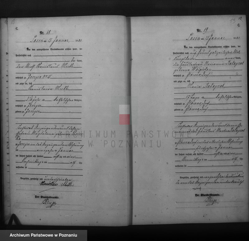 Obraz 11 z jednostki "Księga zgonów"