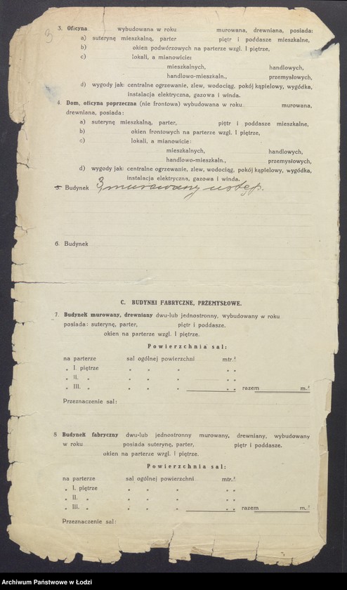image.from.unit.number "Księga inwentarzowa nieruchomości m. Łodzi al. 1 Maja"