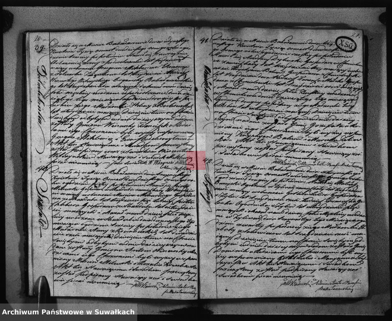 image.from.unit.number "Dublikat z Roku 1828 przeznaczony do Archiwum Hipotecznego zawierający w sobie Akta Urodzenia, Zejscia i Zaślubienia Parafii Bakałarzewskiey Wyznania Katolickiego"