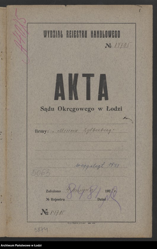 Obraz 2 z jednostki "Mincia Zylberger – sprzedaż kapeluszy damskich"