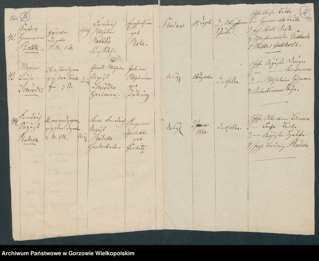 image.from.unit.number "Duplikate der Kirchenbücher von der Parochie Kladow: Kladow (Kłodawa), Heinersdorf (Chwalęcice), Himmelstädt (Mironice), Marienspring (Marzęcin)"