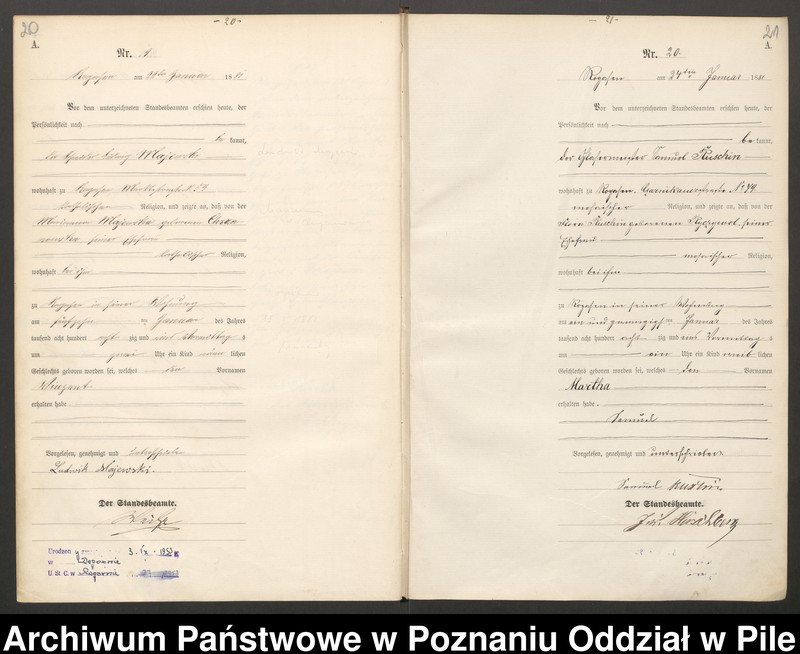 Obraz 13 z jednostki "Księga urodzeń"