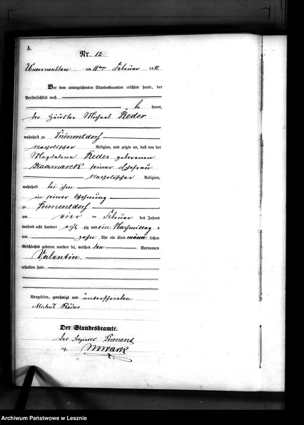 Obraz 15 z jednostki "[Księga urodzeń]"