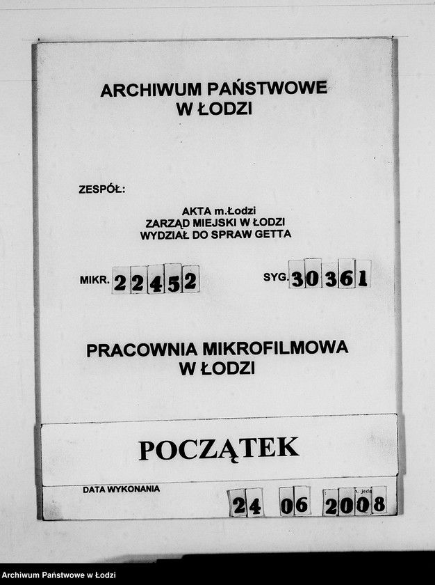 Obraz 1 z jednostki "Lieferscheine E II, Auftrag zum Medikamente"