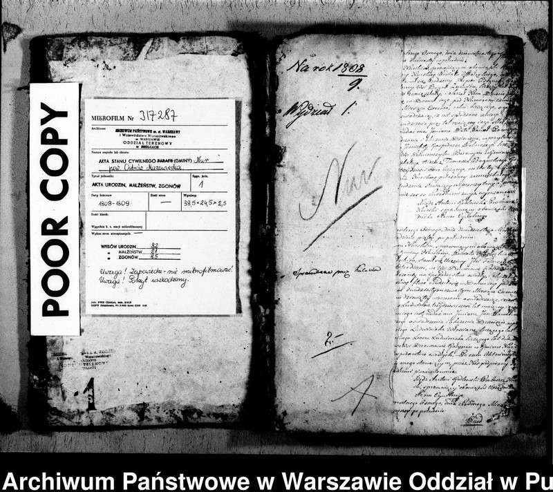 image.from.unit.number "Akta urodzeń, małżeństw, zgonów"