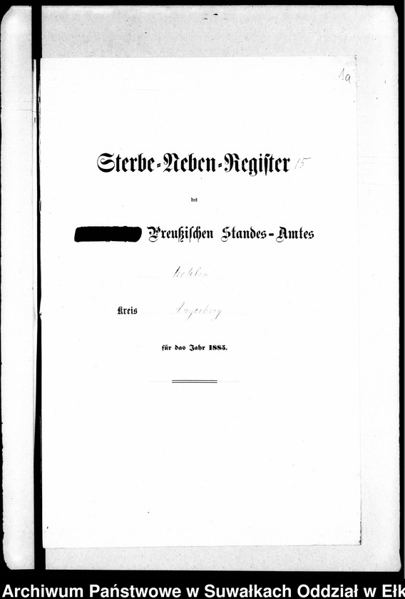 image.from.unit.number "Sterbe-Neben-Register des Preussischen Standes-Amtes Kehlen Kreis Angerburg"