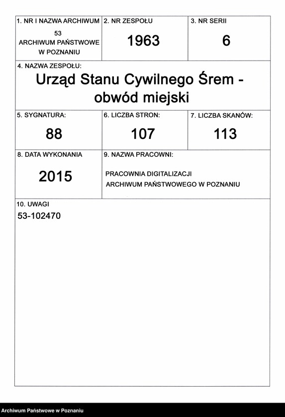 Obraz 1 z jednostki "Skorowidz małżeństw"