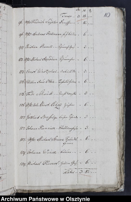 image.from.unit.number "Beläge zur Sackheimsche Kirchen Rechnung"