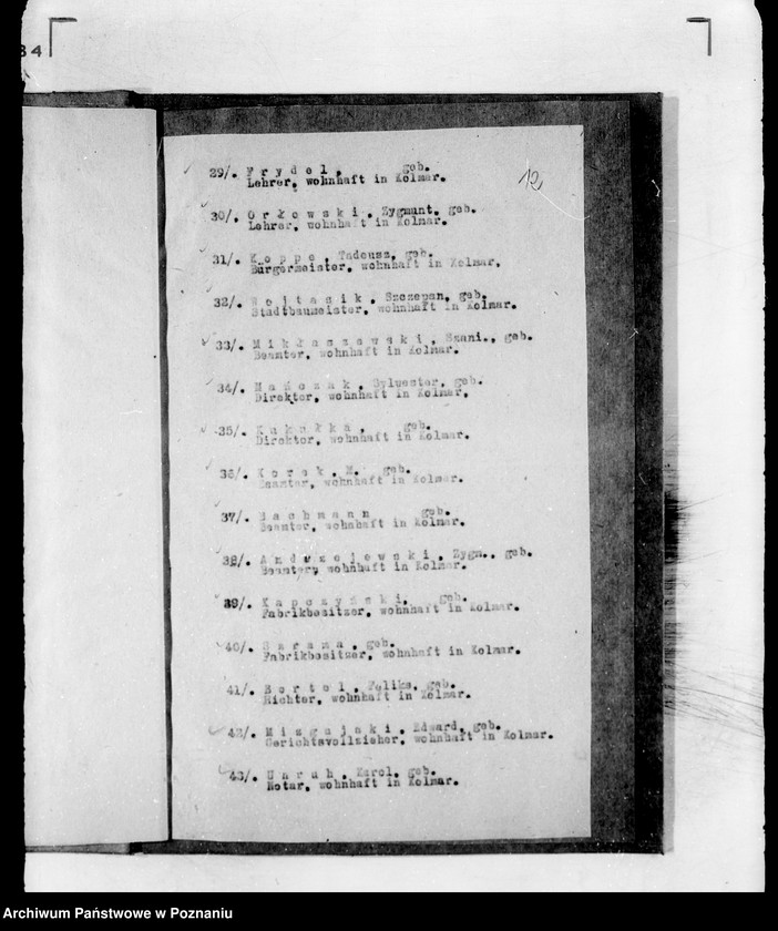 Obraz 16 z jednostki "/Lista Członków Związku Zachodniego w Śmiłowie, Morzewie i Zelgniewie powiatu chodzieskiego/"