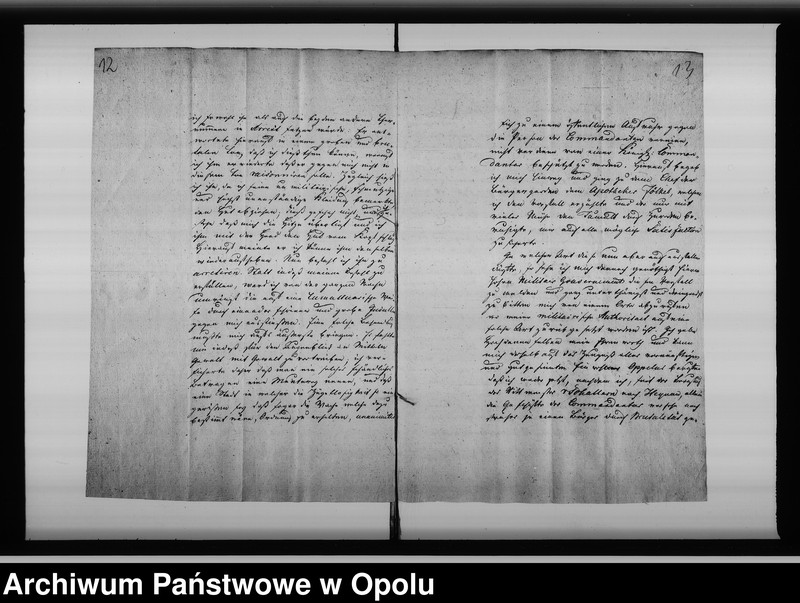 image.from.unit.number "Acta von Bestellung eines Preuss[ischen] Militair Platz Commandanten bei der Stadt Oppeln Vol. I de anno 1813"