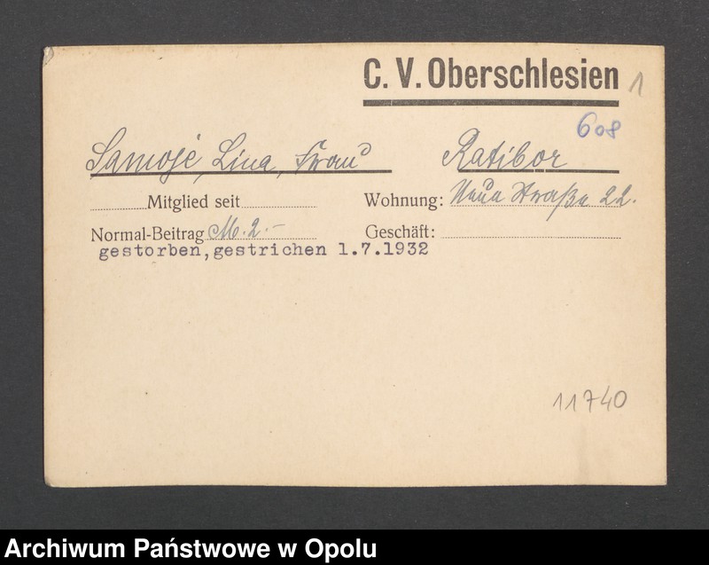 Obraz 3 z jednostki "[Samoje Lina, Ratibor]"