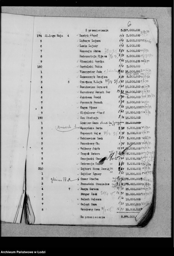 Obraz 9 z jednostki "Rejestr poborczy"