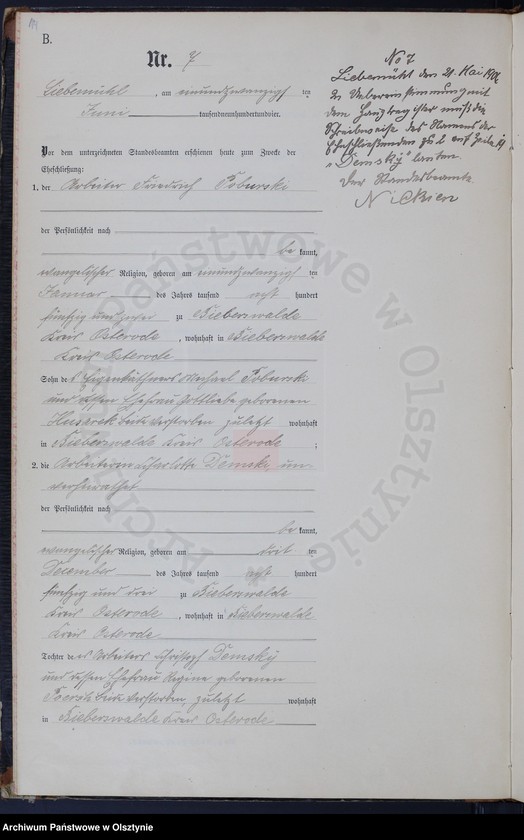 image.from.unit.number "Heiraths-Neben-Register Nr 1 - 24"