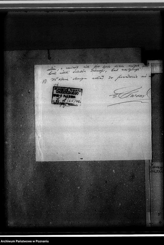 Obraz 14 z jednostki "Zatwierdzenie zakładu przemysłowego, solarnia skór Leon Gruntkowski w Szamocinie"