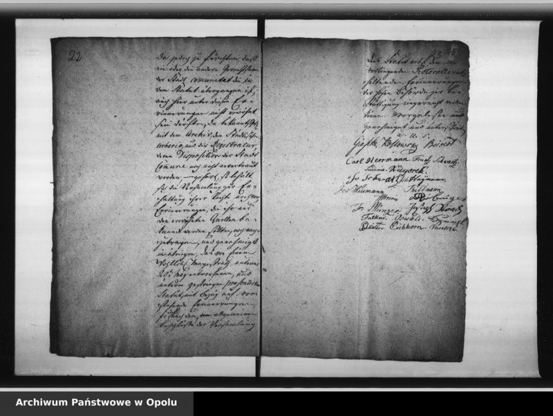 Obraz 17 z jednostki "Akta das Statut von der Stadt Oppeln betreffend"