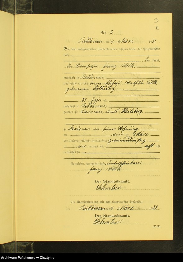 image.from.unit.number "Sterbe-Neben-Register Nr 1 - 19 [ Księga zgonów - wtóropis ]"