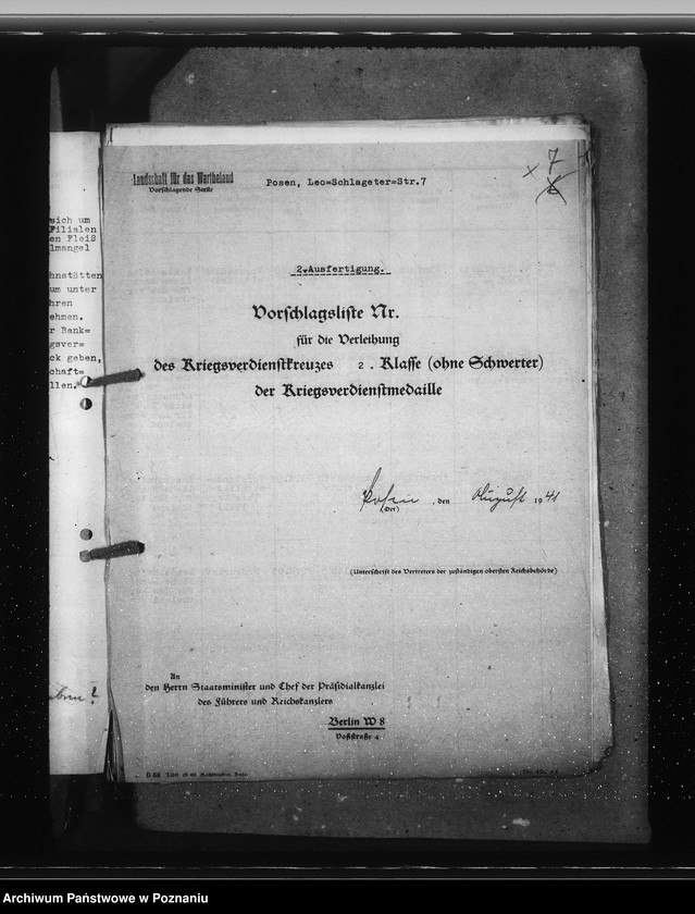 Obraz 11 z jednostki "Kriegsverdienstkreuze- Abteilung IV"