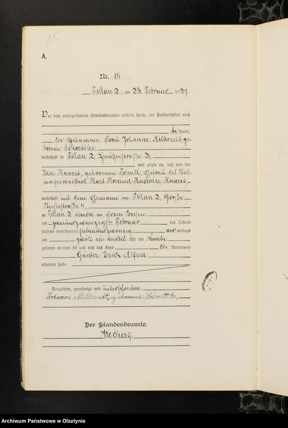 image.from.unit.number "Geburts-Haupt-Register Nr 1 - 90"