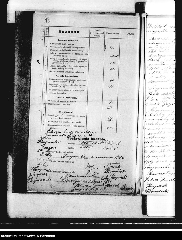 Obraz 16 z jednostki "Szkoła Powszechna- Targowiska, powiat Śmigiel"