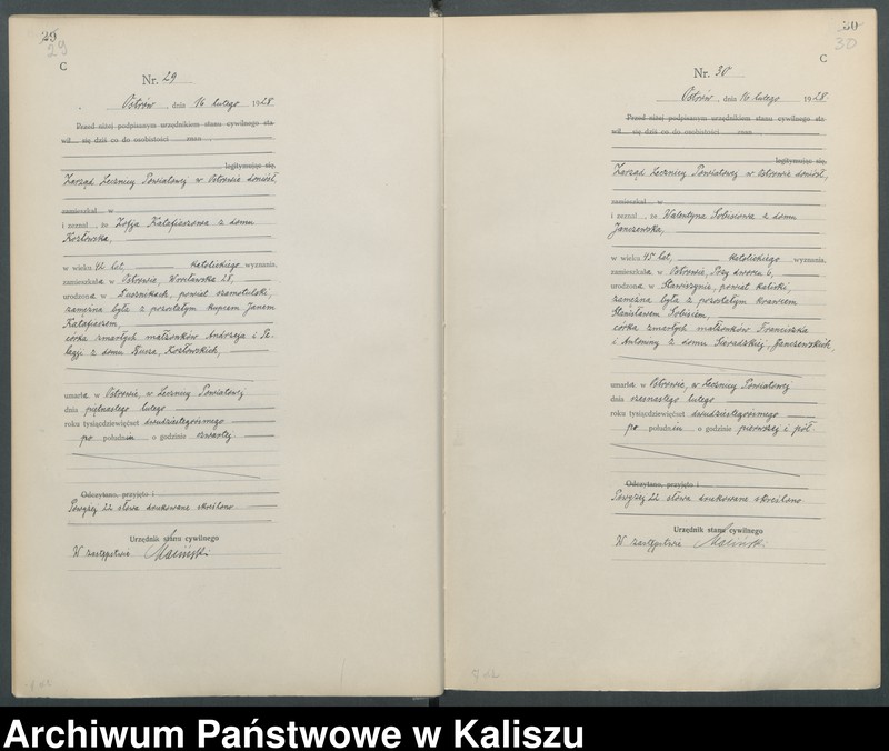 Obraz 19 z jednostki "[Księga zgonów]"