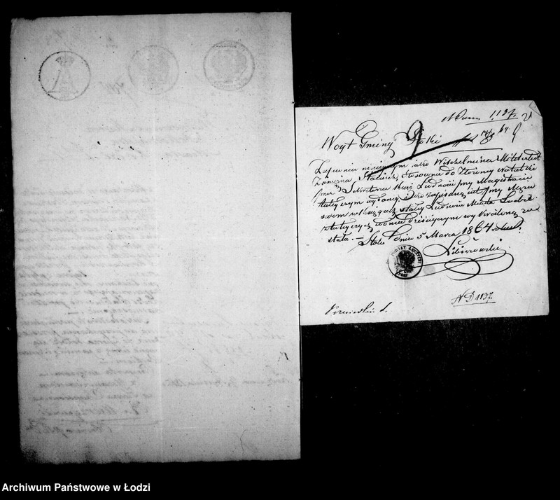 Obraz 17 z jednostki "Akta tyczące się przesiedleń"