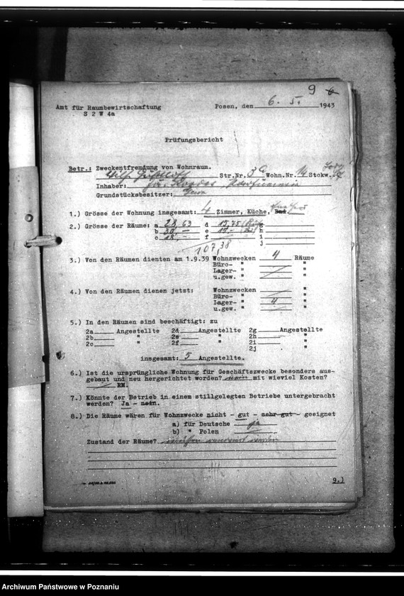 Obraz 13 z jednostki "Freimachung von zweckentfremdeten Wohnungen"