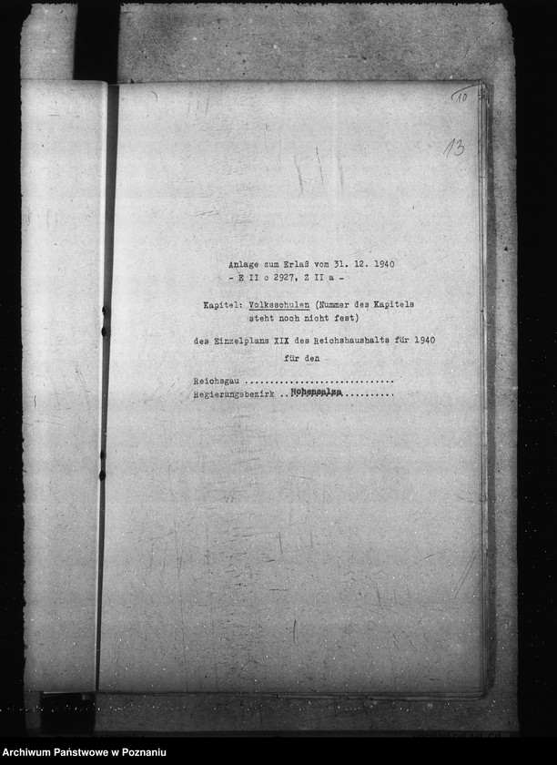 Obraz 18 z jednostki "Haushaltspläne für Volkschulen"
