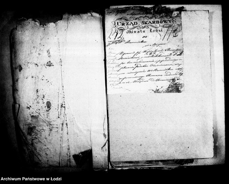 Obraz 6 z jednostki "Akta tyczące się popełnionych defraudacji skarbowych"