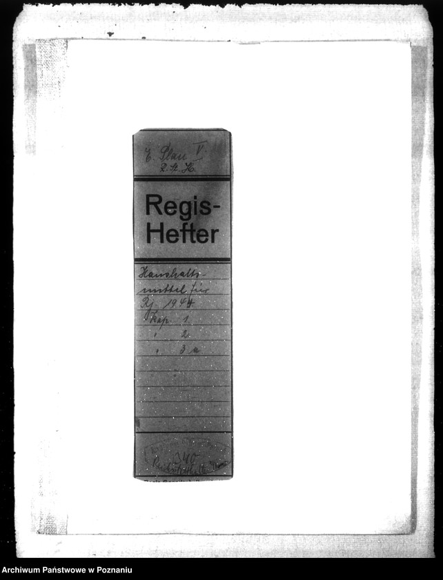 Obraz 4 z jednostki "Haushaltsmittel"