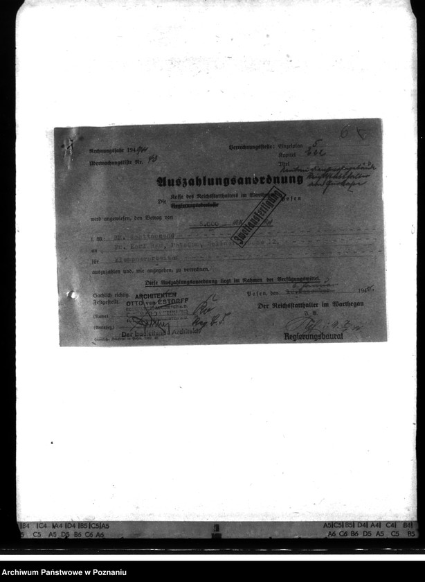 Obraz 10 z jednostki "Dienstwohngebäude des Reichsstatthalters Posen - nad jeziorem Góreckim"