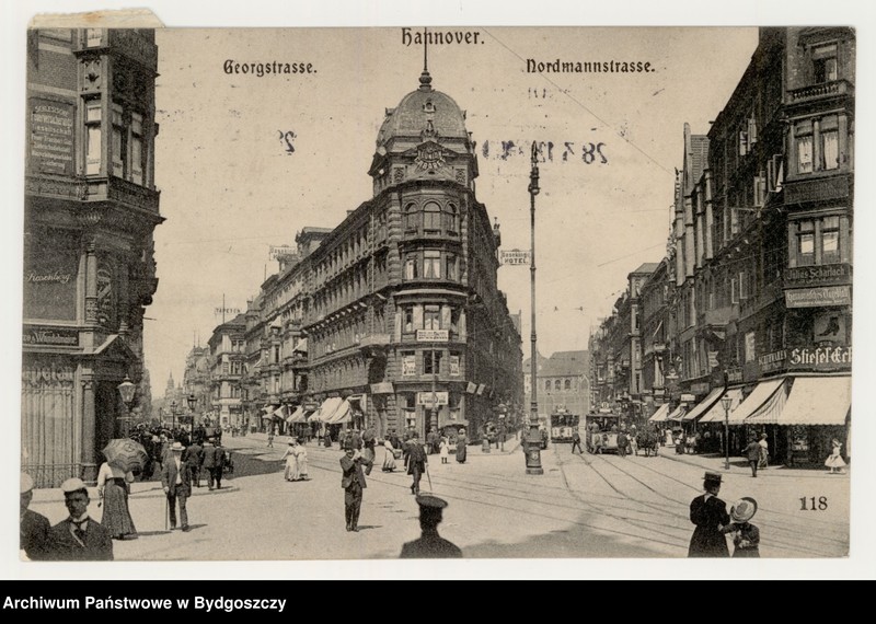 Obraz 12 z kolekcji "Zbiór kart pocztowych Edmunda Mateckiego, cz. 2 - metropolie europejskie"