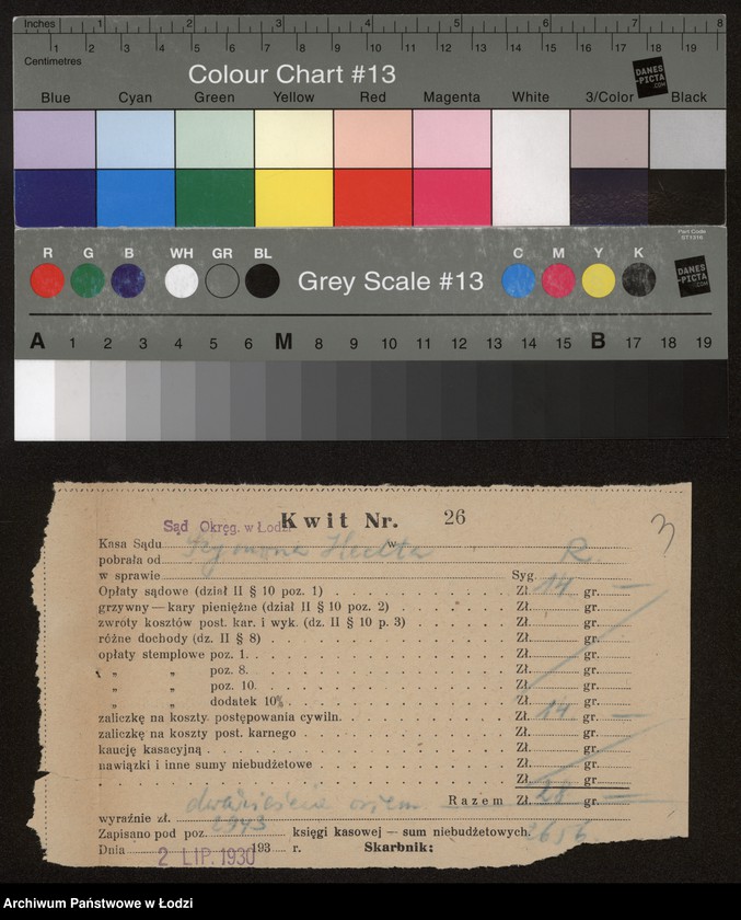 Obraz 5 z jednostki "Produkcja Krajowa- Szymon Hecht- wyrób bielizny"