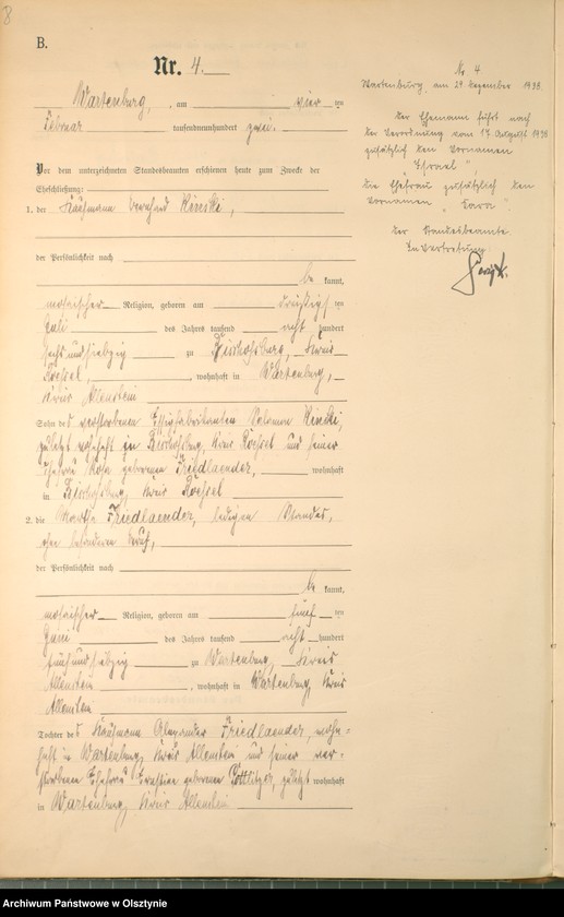 image.from.unit.number "Heiraths-Haupt-Register Nr 1 - 42"