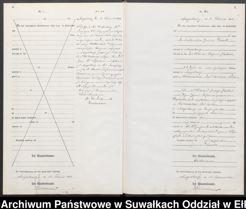 image.from.unit.number "Sterbe-Neben-Register des Preussischen Standes-Amtes Angerburg Kreis Angerburg"