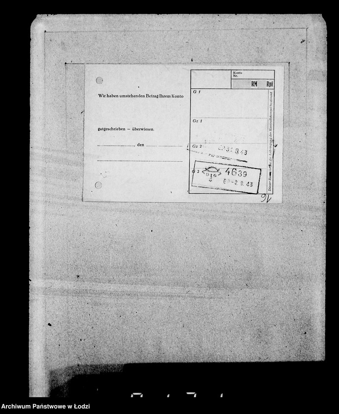 Obraz 20 z jednostki "Sonderkonto 12300. Belege 1656-1792"