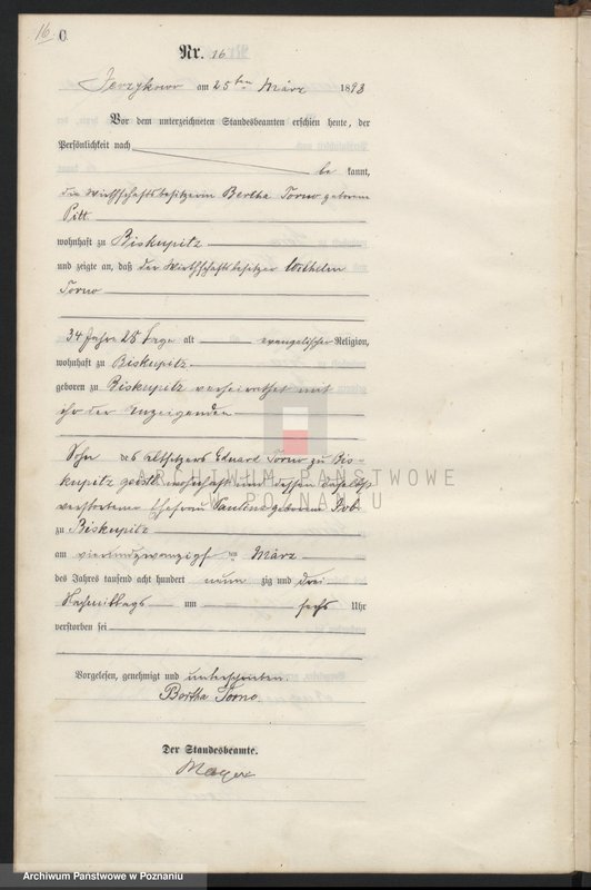 Obraz 18 z jednostki "Księga zgonów"