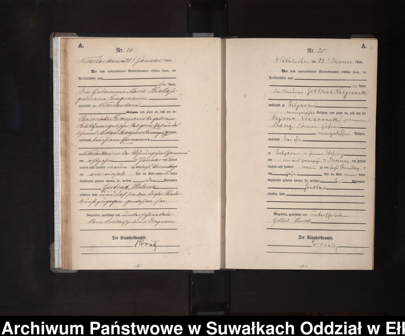 image.from.unit.number "Geburts-Haupt-Register des Königlichen Preussischen Standes-Amtes Nikolaiken Kreis Sensburg"