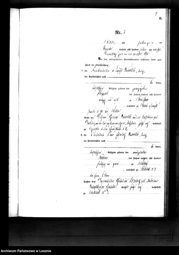 Obraz 12 z jednostki "[Księga małżeństw - wieś]"