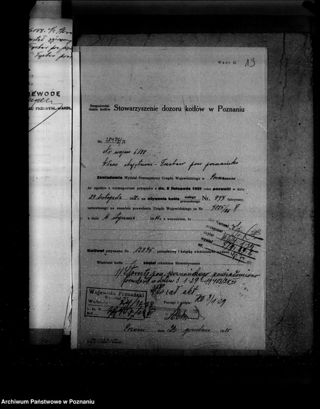 Obraz 17 z jednostki "Majątek Trzebaw powiat poznański W. Pluciński nr woj. kotła 6188"