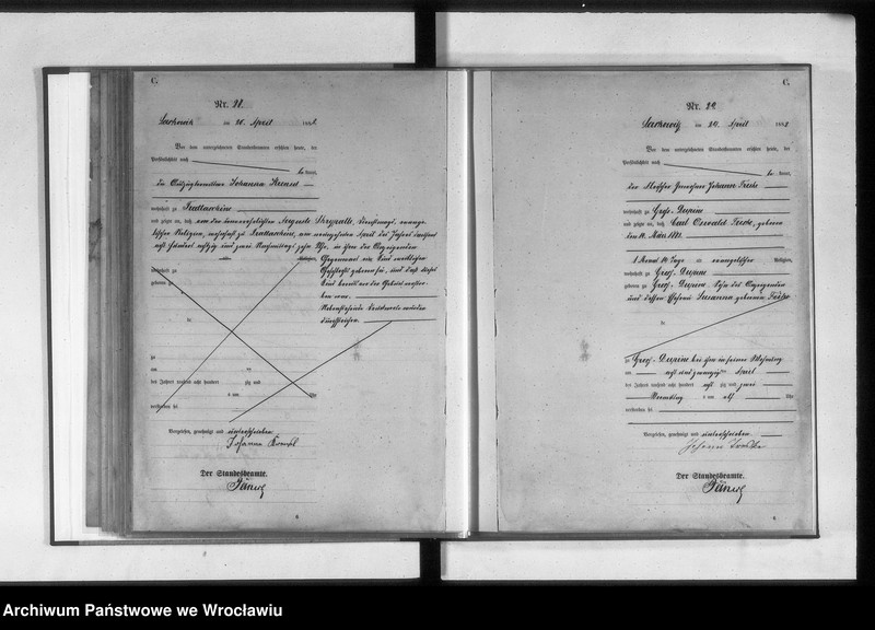 image.from.unit.number "Sterbehauptregister des Standesamtes Laskowitz 1882"