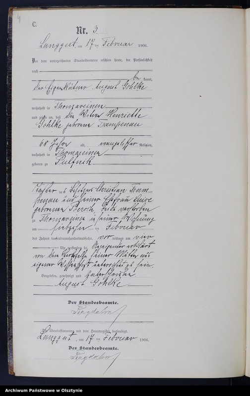 image.from.unit.number "Sterbe-Neben-Register Nr 1 - 22"