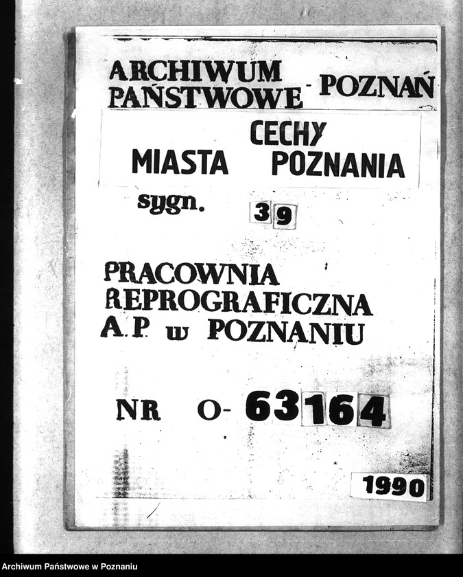 Obraz 1 z jednostki "Statut der Zimmer-Schiffbauer-Mühlenbauer- und Brunnenmacher-Innung zu Posen"