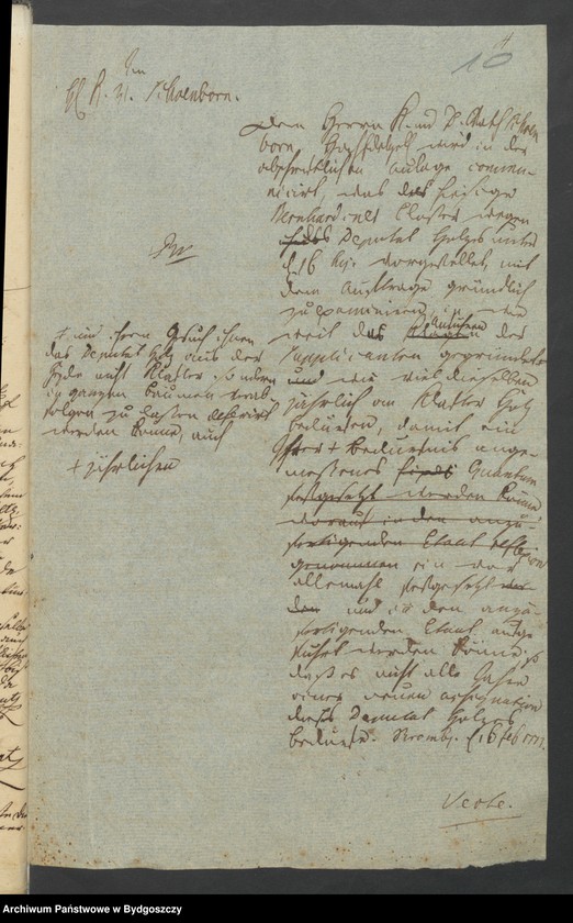 image.from.unit.number "Acta wegen des dem Bernardiner Closter zu Bromberg zu verabfolgenden freien Brennholzes"