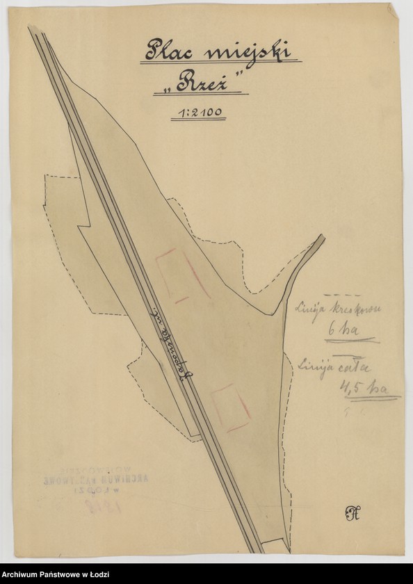 Obraz 1 z jednostki "Pabianice. Plac miejski "Rzeź""