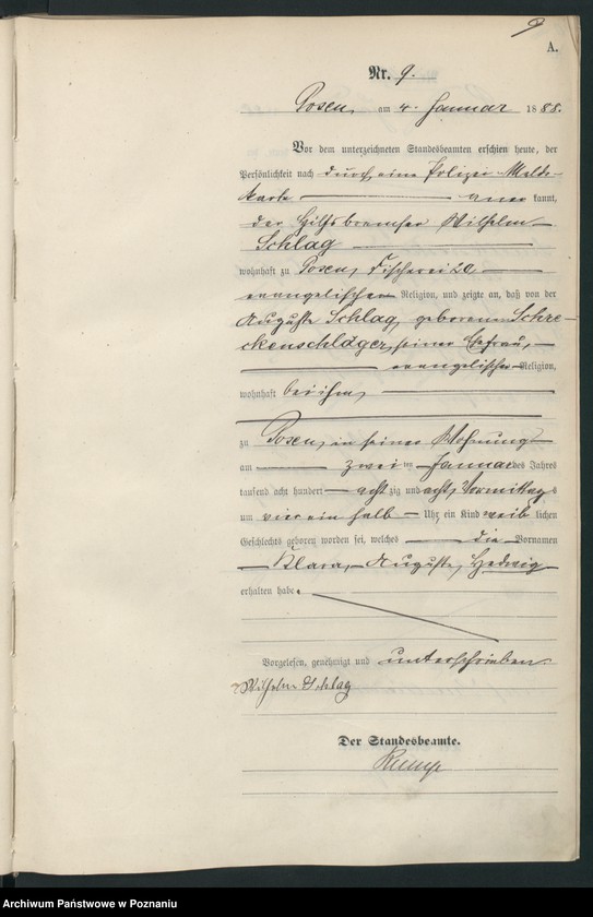 Obraz 12 z jednostki "Księga urodzeń t. I"