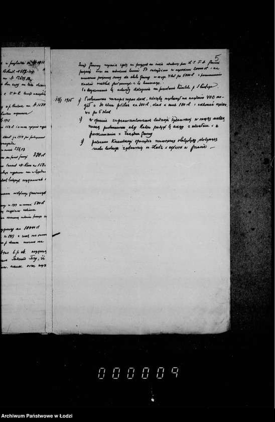 Obraz 7 z jednostki "Protokóły Zarządu Gminy Starozakonnych m. Łodzi [od 15 października 1914 r.]"