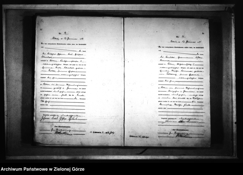 Obraz 12 z jednostki "[Księga akt urodzenia rok 1910-Żary miasto]"