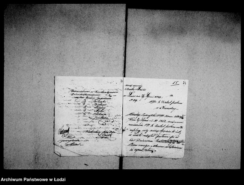 Obraz 20 z jednostki "Akta tyczące się prenumeraty dzienników praw i wojewódzkich oraz odbierania tychże"