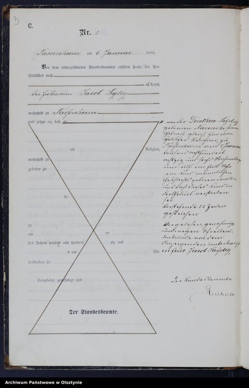 image.from.unit.number "Sterbe-Haupt-Register Nr 1 - 58"