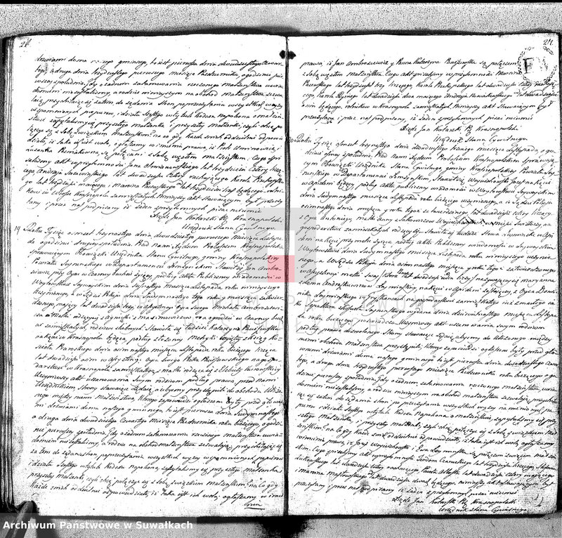 image.from.unit.number "Akta Cywilne Małżeństwa Gminy Krasnopolskiey Pttu Seyneńskiego Deptu Łomżyńskiego 1813 R."